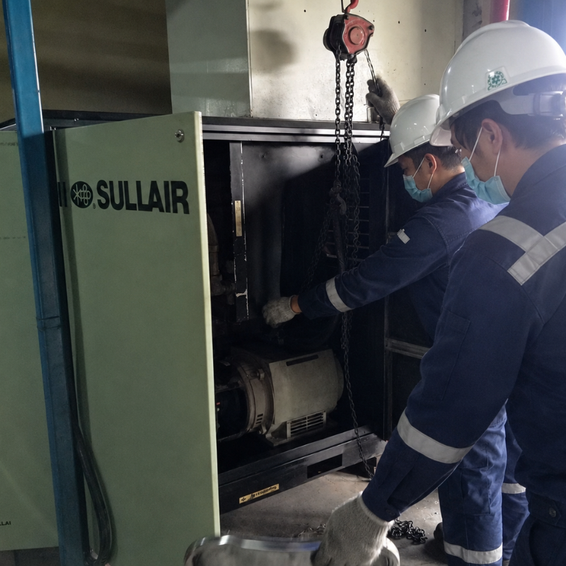 Maintenance Kompresor Screw Industri
